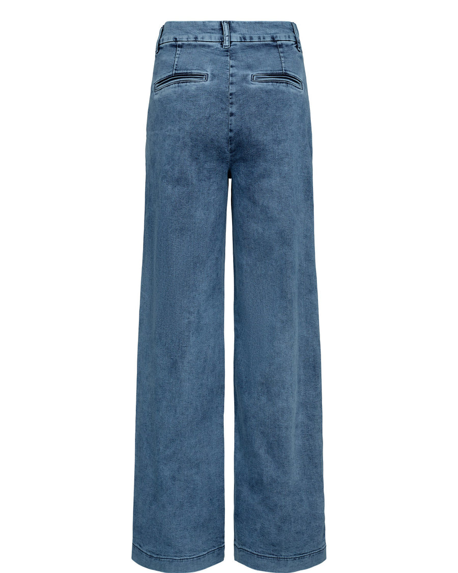 Nümph Amber HR Wide Acid Jeans - Medium Blue