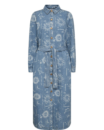 Nümph Giselly Dress - Light Blue Denim