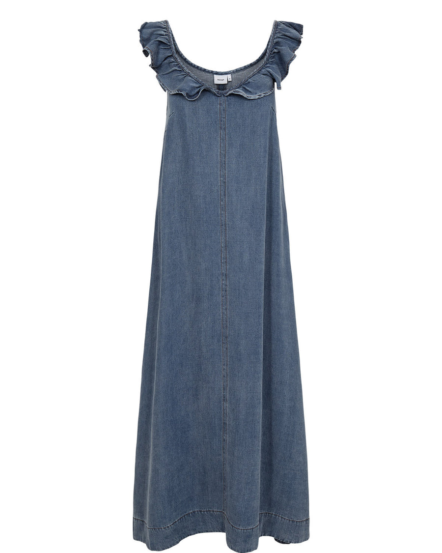 Nümph Elida Dress - Snow Washed denim