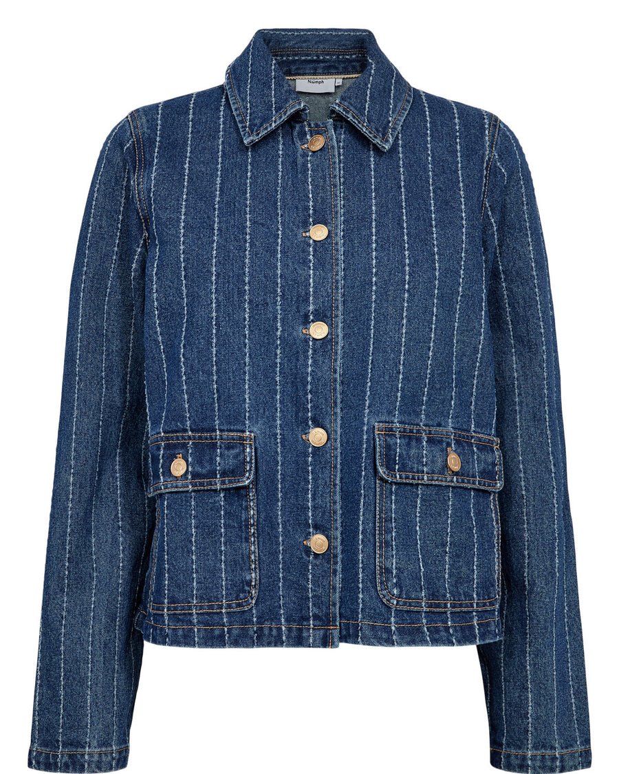 Nümph Atlanta Jacket - Medium Blue Denim