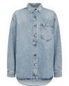 Nümph Kaysa Denim Shirt - Light Stonewash Denim