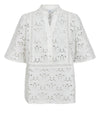 Nümph Maya SS Blouse - Bright White