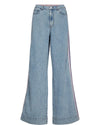 Nümph Malaga HR Wide Jeans - Light Blue Denim
