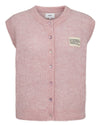Nümph Riette Check Vest - Pink Lady