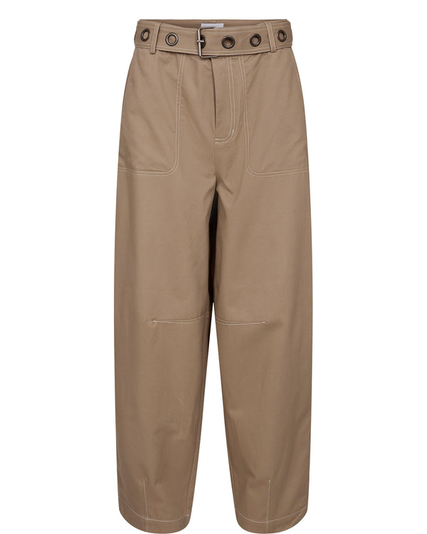 Nümph Hilme Barrel Pants - Silver Mink