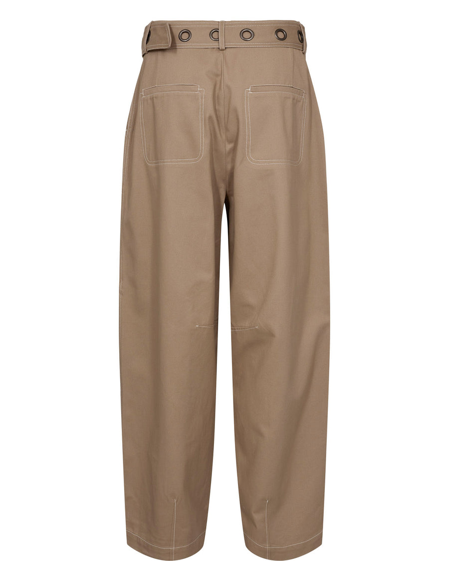 Nümph Hilme Barrel Pants - Silver Mink