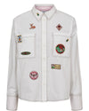 Nümph Badge Shirt - Bright White