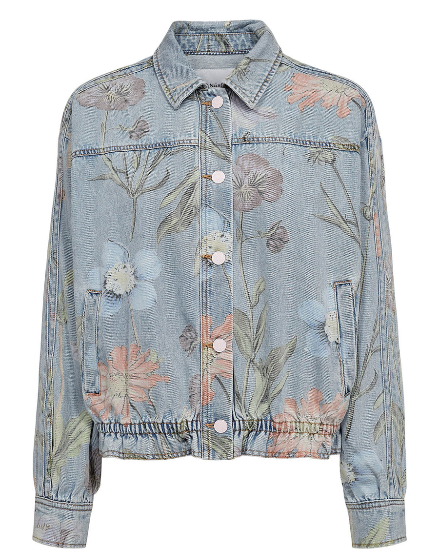 Nümph Verona Jacket - Light Blue Denim
