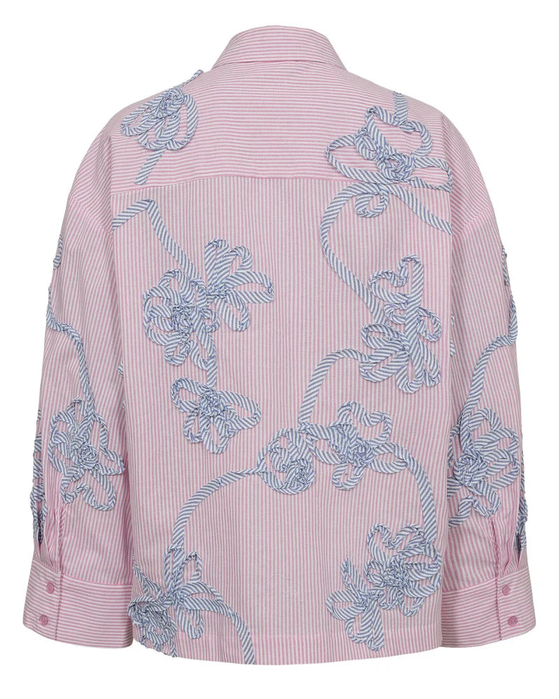 Nümph Emelia Oversize Shirt - Prism Pink