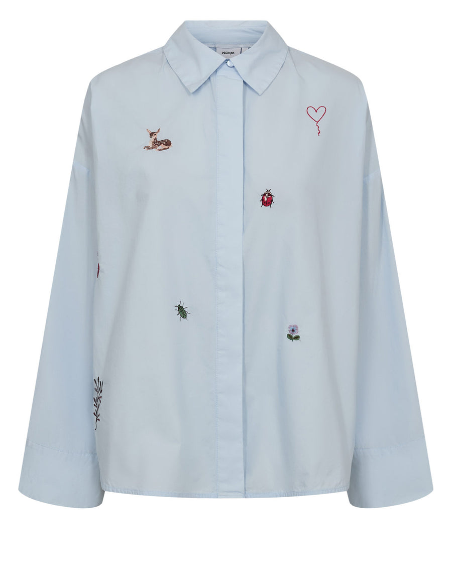 Nümph Tenja Shirt - Floaty Blue