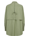 Nümph Micja Long Shirt - Forest Green