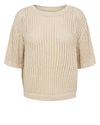 Nümph Miranda SS Pullover - Whitecap Gray