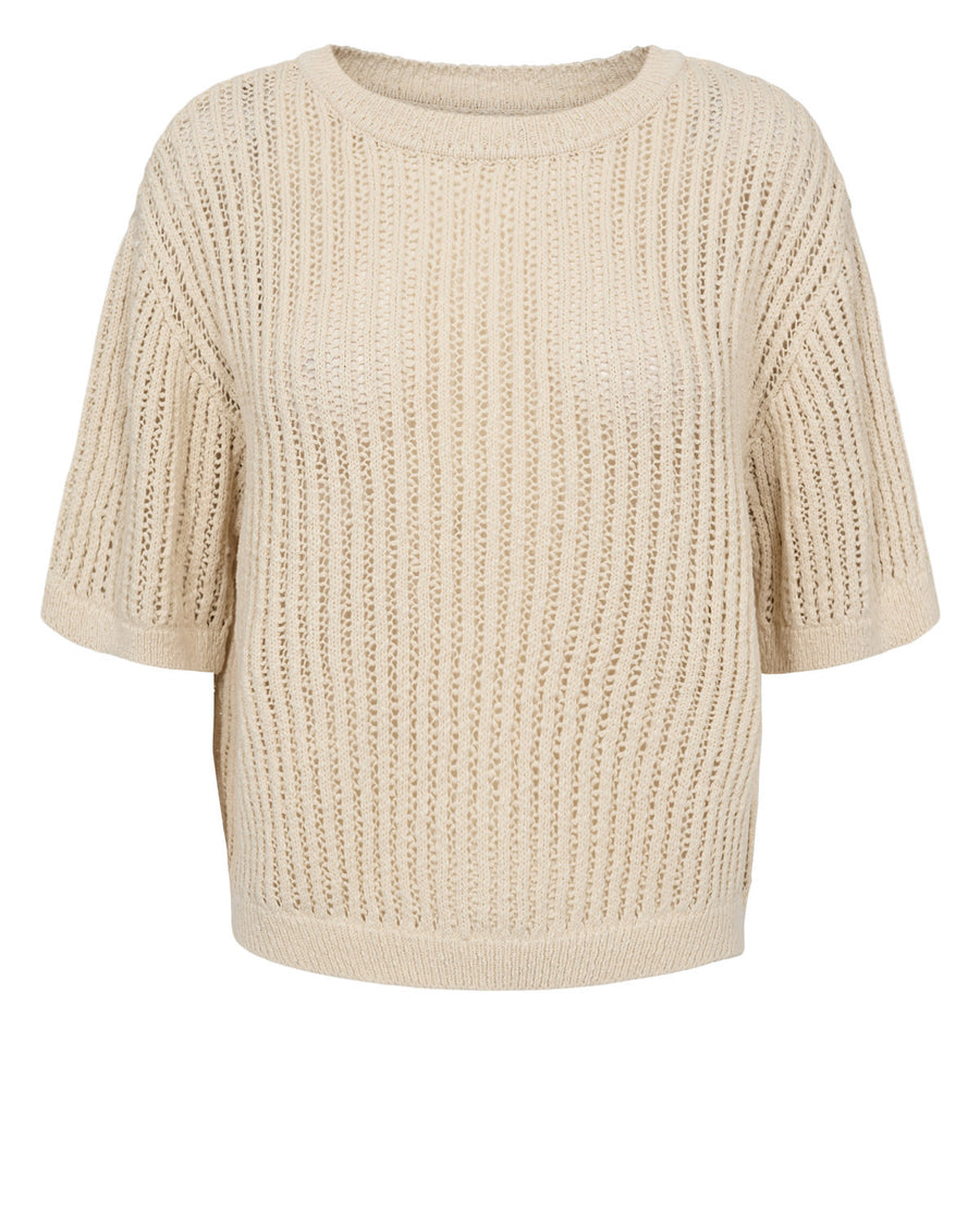 Nümph Miranda SS Pullover - Whitecap Gray