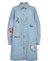 Nümph Denma Dress - Medium Blue Denim