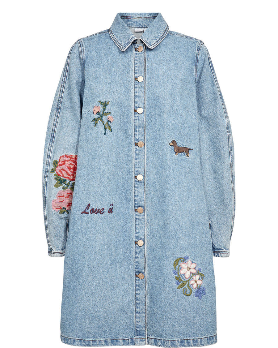 Nümph Denma Dress - Medium Blue Denim