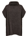 Nümph Joline Poncho - Black Coffee