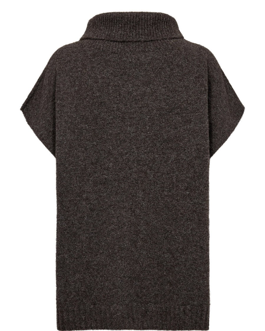 Nümph Joline Poncho - Black Coffee