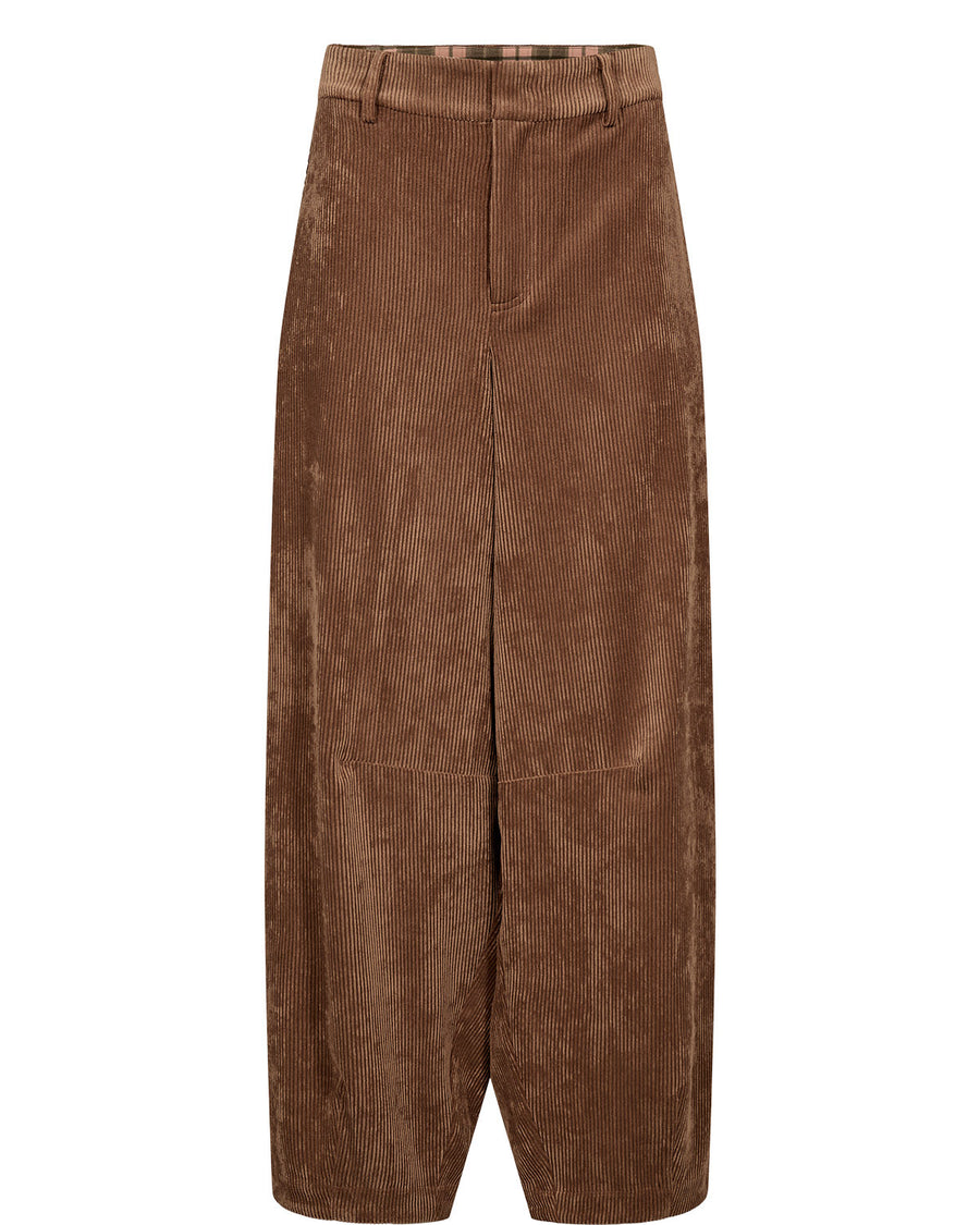 Nümph Celise Barrel Pants - Deep Taupe