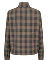 Nümph Kamala Zip Shirt - Dark Grey Melange