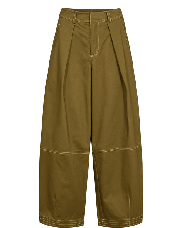 Nümph Katti Barrel Pants - Fir Green