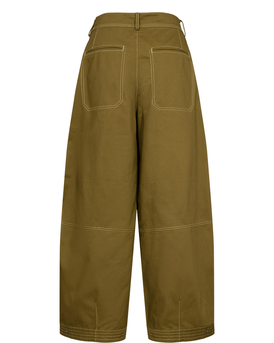 Nümph Katti Barrel Pants - Fir Green