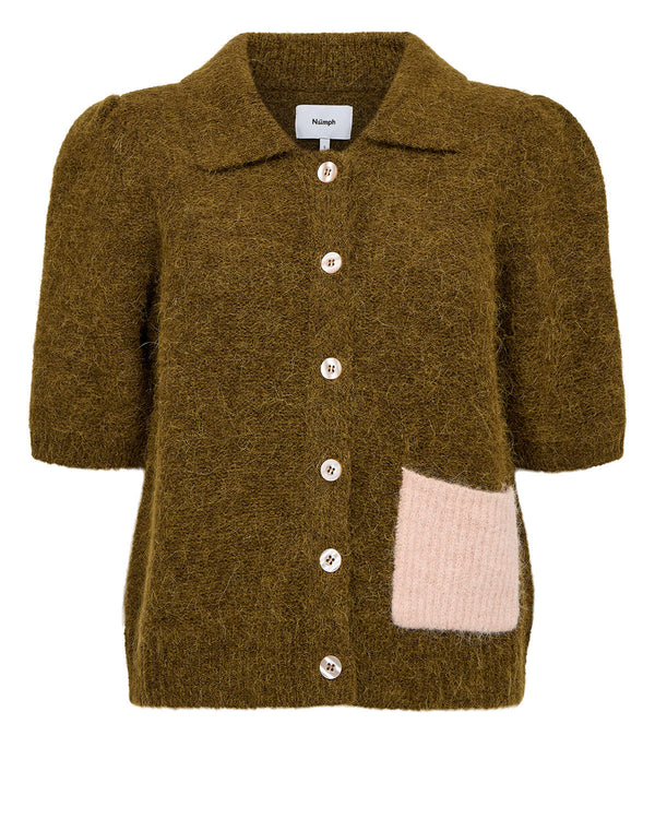 Nümph Salia Cardigan - Fir Green