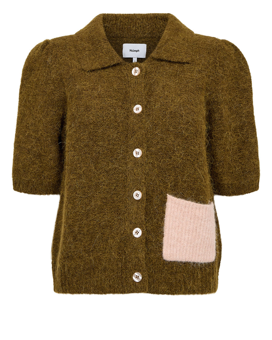 Nümph Salia Cardigan - Fir Green