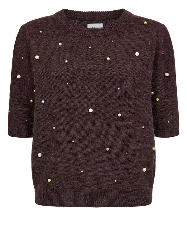 Nümph Bidda Pullover - Chocolate Plum