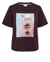 Nümph Manta T-shirt - Chocolate Plum
