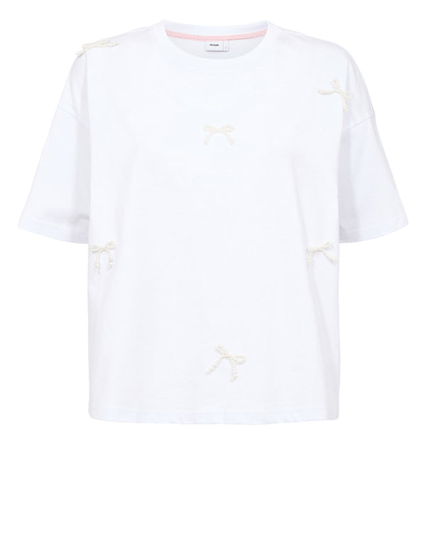 Nümph Betunia SS T-shirt - Bright White
