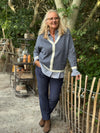 Costa Mani Kash Cardigan - Blue