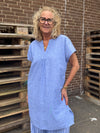 Culture Arletty Dress - Powder Blue