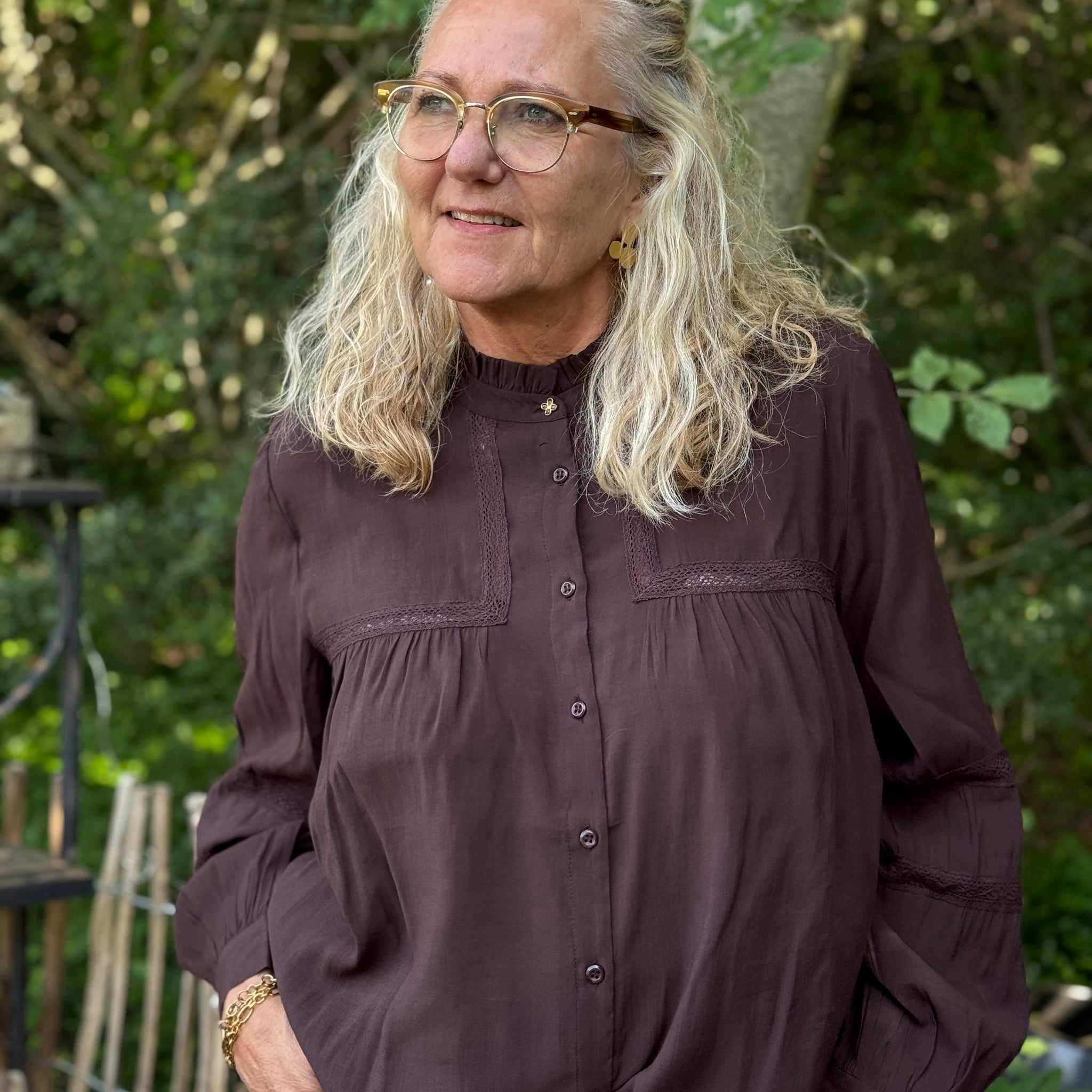 Nümph Rika Shirt - Black Coffee