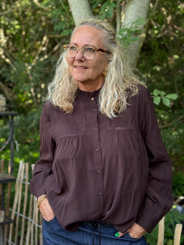 Nümph Rika Shirt - Black Coffee