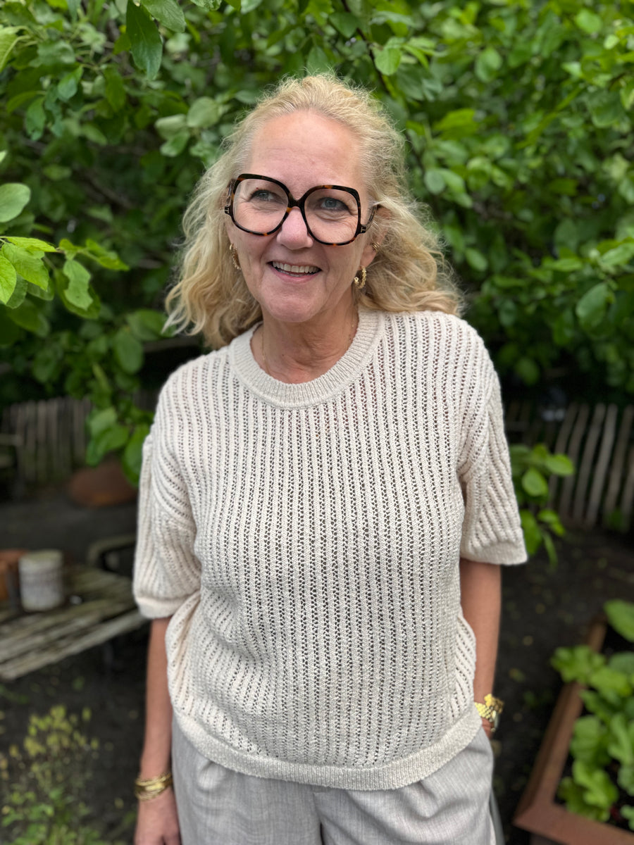 Nümph Miranda SS Pullover - Whitecap Gray