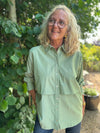 Nümph Micja Long Shirt - Forest Green