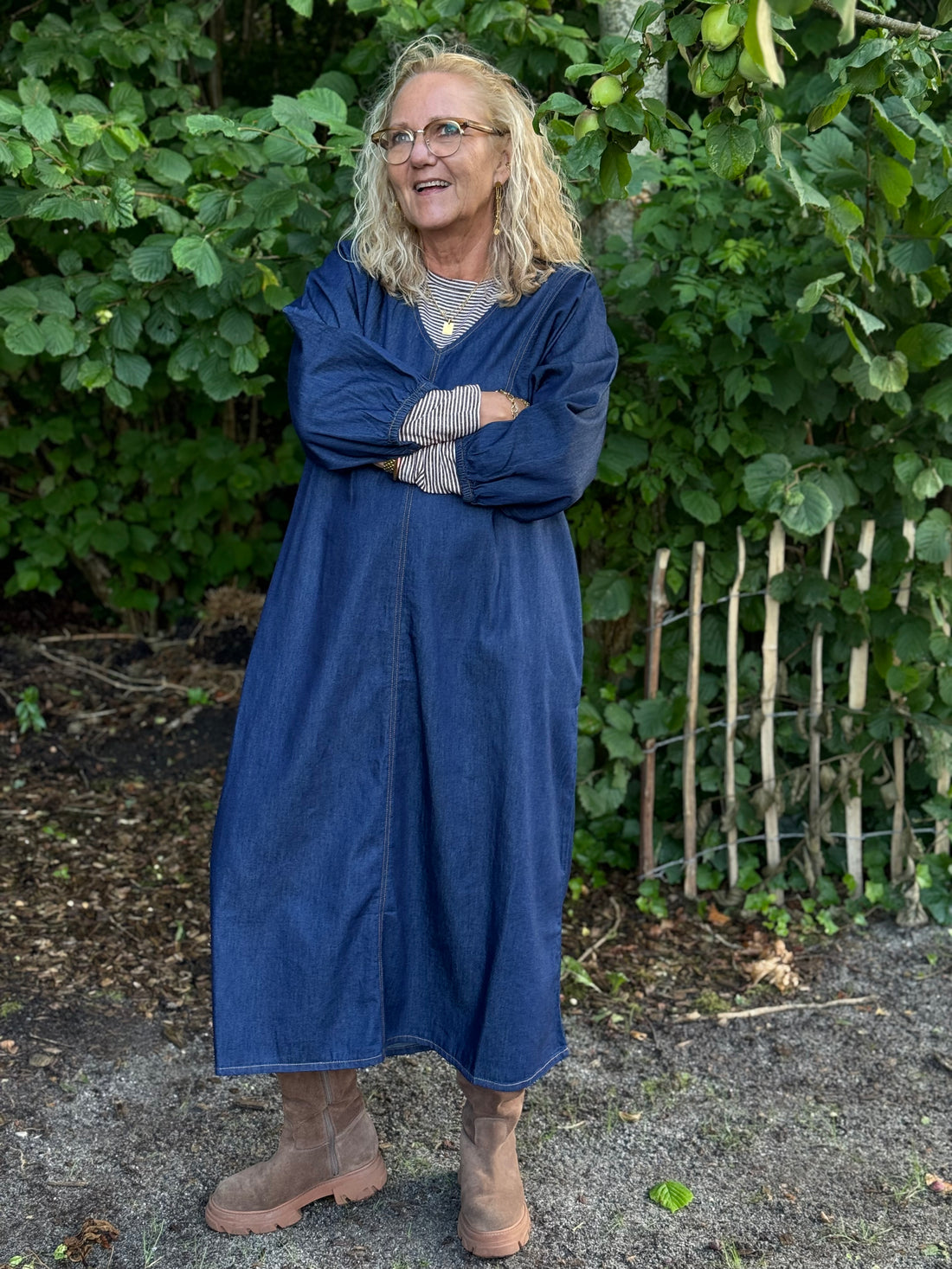 Culture Hilka Arpa Dress - Rinse Wash