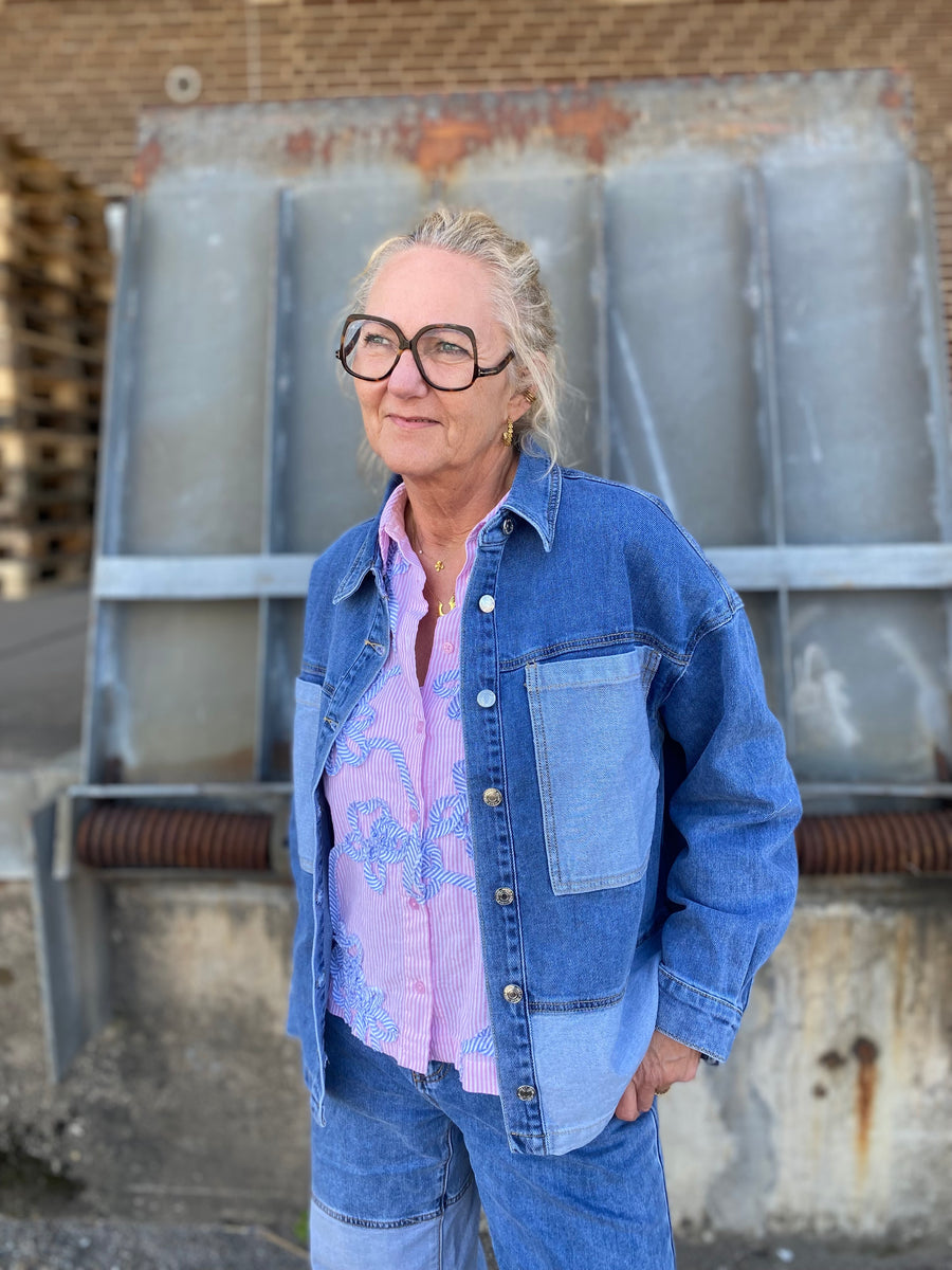 Marta du château Milja Shirt - Blue Denim