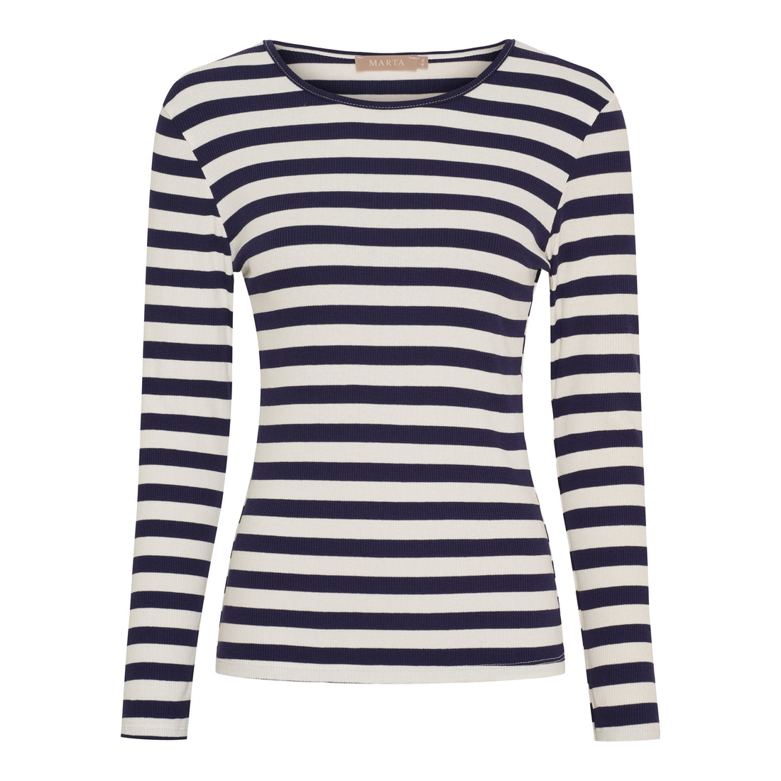 Marta du château Begonia LS Tee - Navy