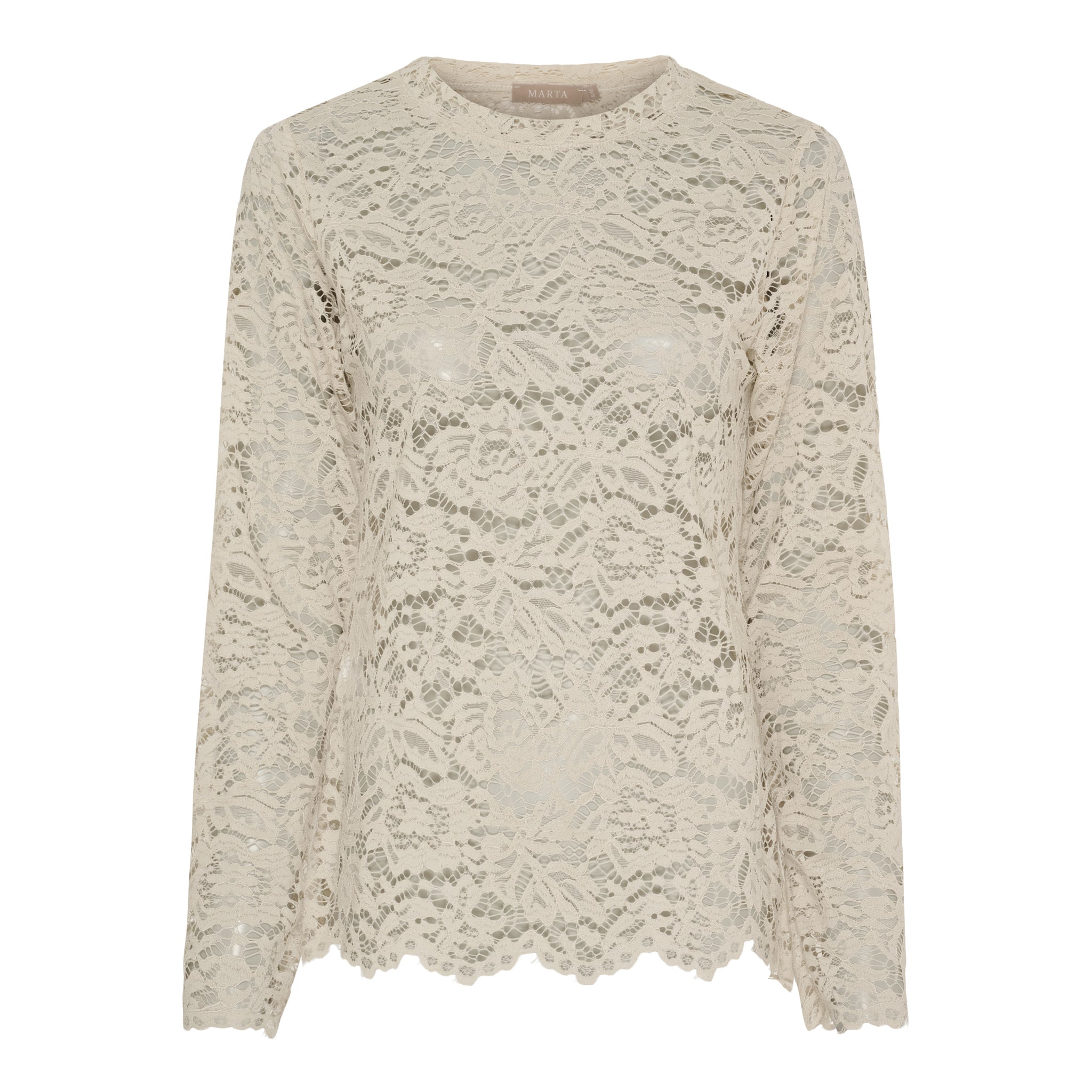 Marta du château Milley LS Tee - Beige