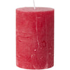 Ib Laursen Rustiklys - Nordic Red (H:10 cm, Ø: 6,8 cm)