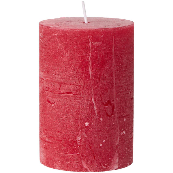 Ib Laursen Rustiklys - Nordic Red (H:10 cm, Ø: 6,8 cm)