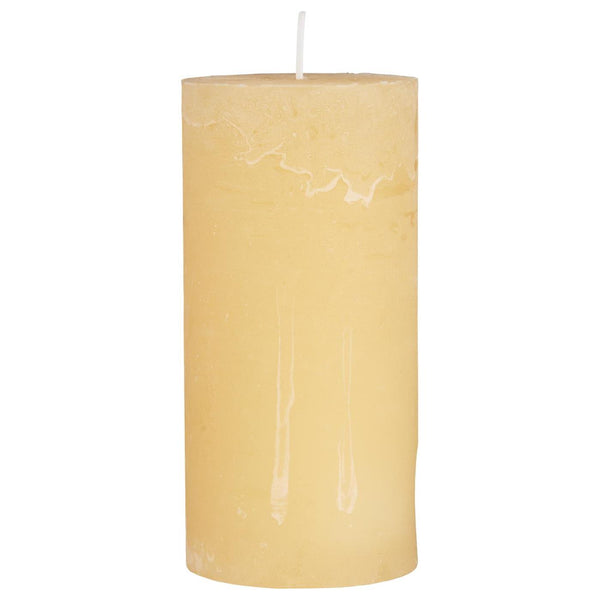 Ib Laursen Rustiklys - Lemonade ( H: 14 cm, Ø: 6,8 cm)