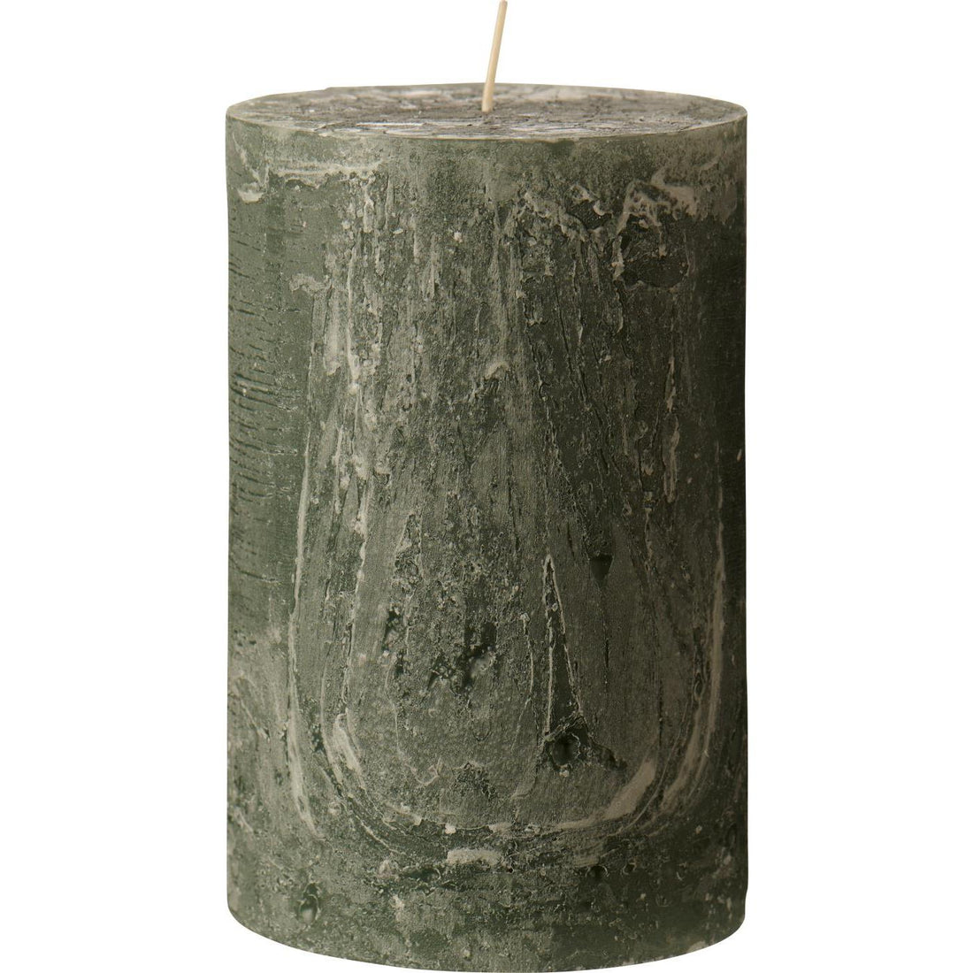 Ib Laursen Rustiklys - Mosgrøn (H: 15 cm, Ø 9,6 cm)