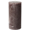 Ib Laursen Rustiklys - Chocolate (H: 20 cm, Ø 9,6 cm)