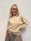 Costa Mani Alba Solid Sweat - Sand