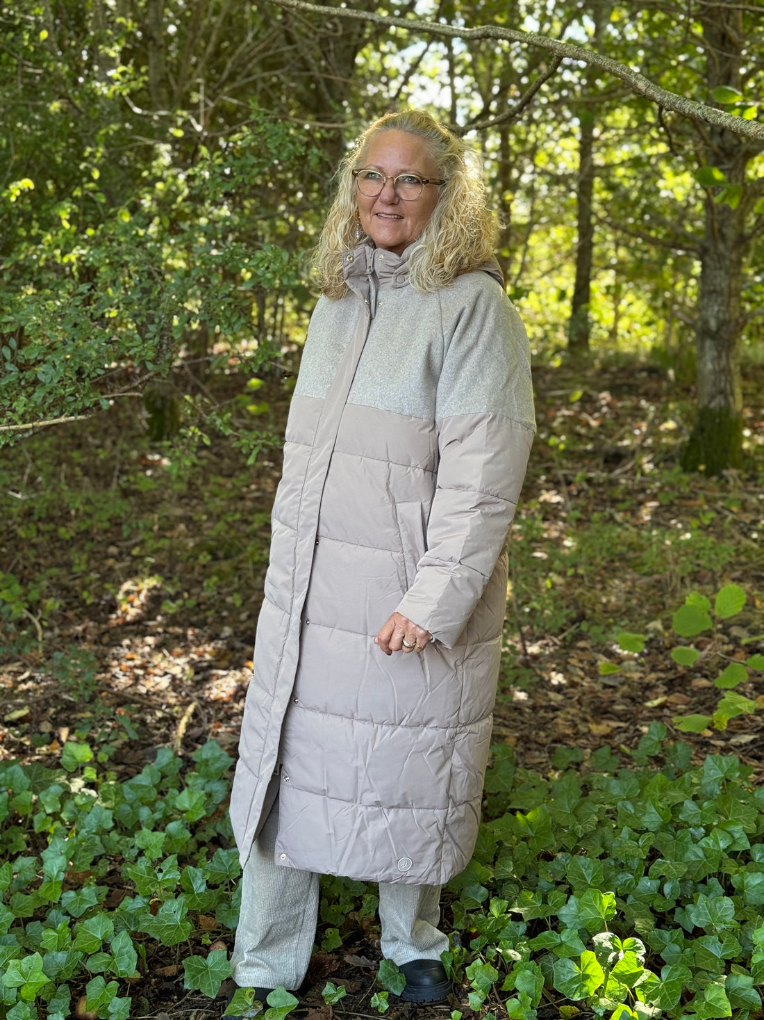 Nümph Willow Long Coat - Taupe Gray