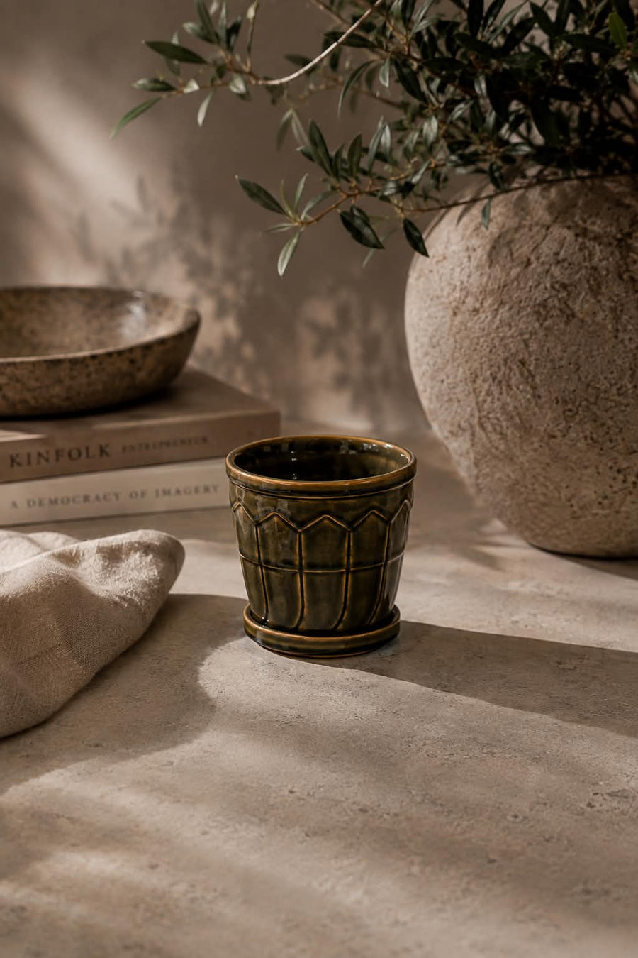 House Doctor Cora Lille Planter - Grey