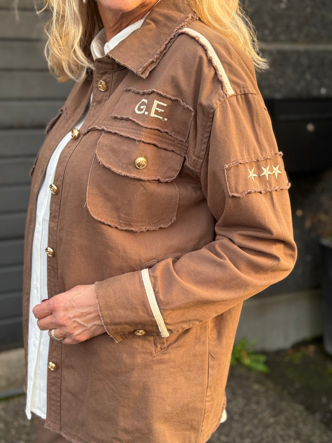 Gaspar New York Jacket - Brown