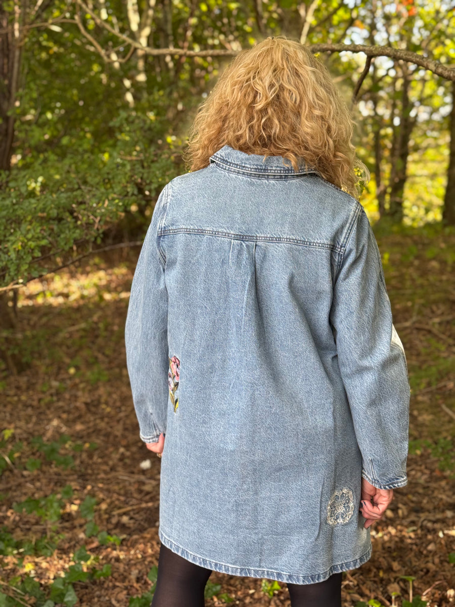 Nümph Denma Dress - Medium Blue Denim